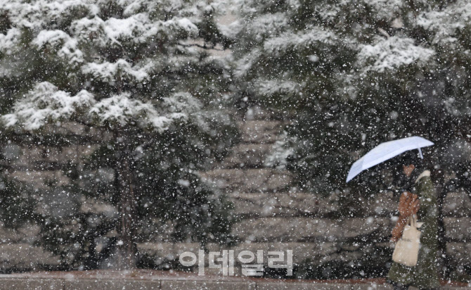 [포토]'서울에 대설주의보'