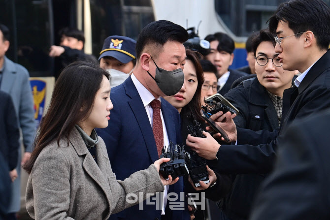 [포토]이광우 경호본부장, 영장실질심사