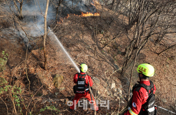 [포토]'산불 진화'
