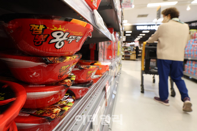 [포토]왕뚜껑 가격 인상