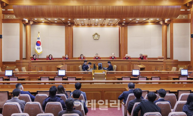 [포토]헌법재판소 4월 심판사건 선고