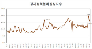 확실한 건 불확실성 뿐…"경제심리개선엔 역부족"