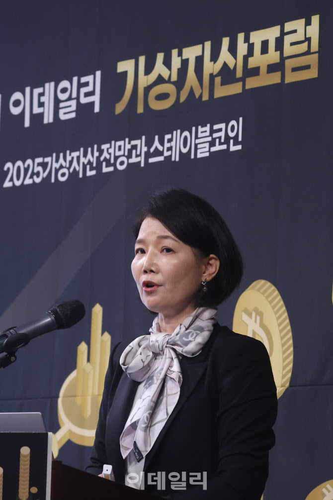 [포토]서은숙 교수, 가상자산포럼에서 발표