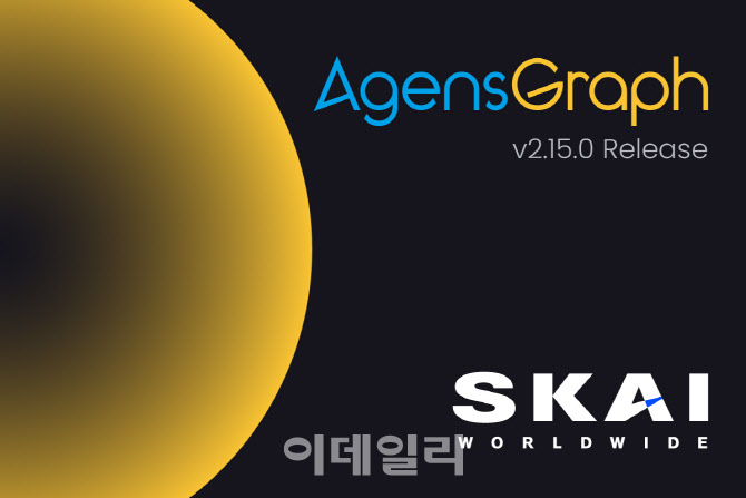 SKAI월드와이드, ‘아젠스Graph v2.15.0’ 출시…멀티모델 데이터 시장 공략 '출사표'