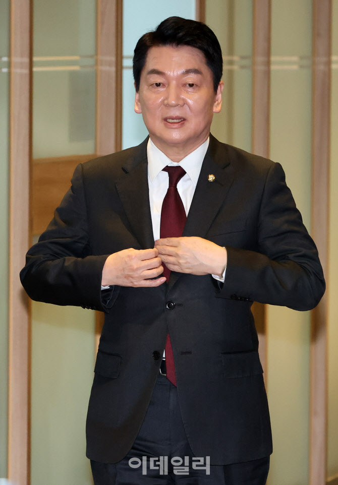 [포토]오세훈 서울시장 만난 안철수