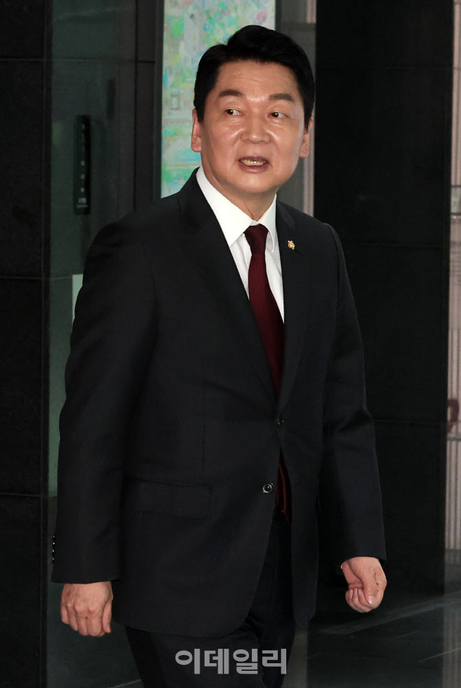 [포토]오세훈 찾은 안철수