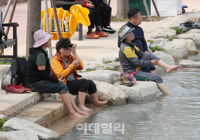 [포토] 무더운 날씨