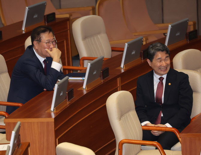 내란·명태균특검법, 국회 재표결서 부결…자동폐기(상보)