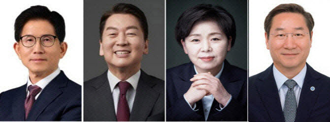 김문수·안철수 "이재명 이길 사람은 나" 맞수 자처