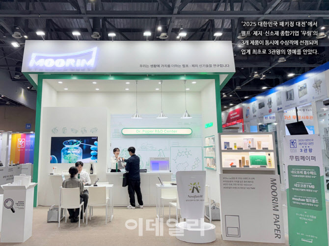 무림 종이 패키징 기술력 입증