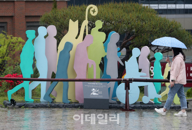 [포토] 명동성당 조형물