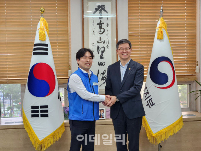 [포토] 이기일 차관- 정승문 노조위원장, 간담회