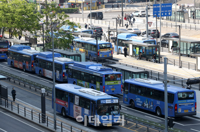 [포토] 서울 시내버스 임단협 진행