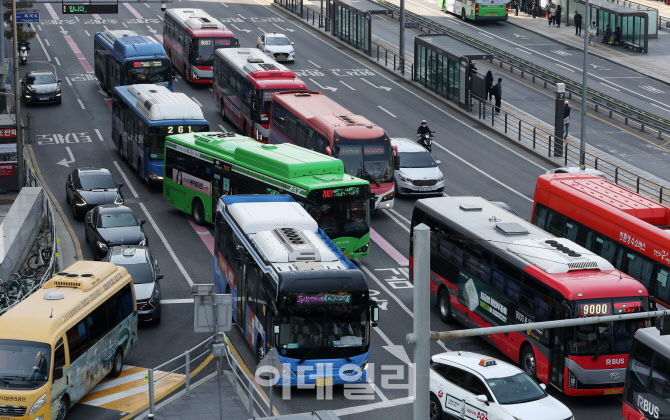 [포토] 서울 시내버스 노조  쟁위행위 돌입 예고