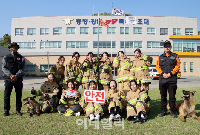[포토] 티웨이항공, 소방 안전 교육훈련 실시