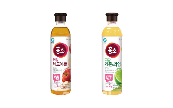 대상 청정원, 저당·저칼로리 홍초 신제품 출시