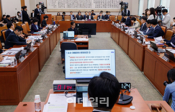 [포토]국회 법사위, 이재명 대법원 파기환송 관련 긴급현안질의