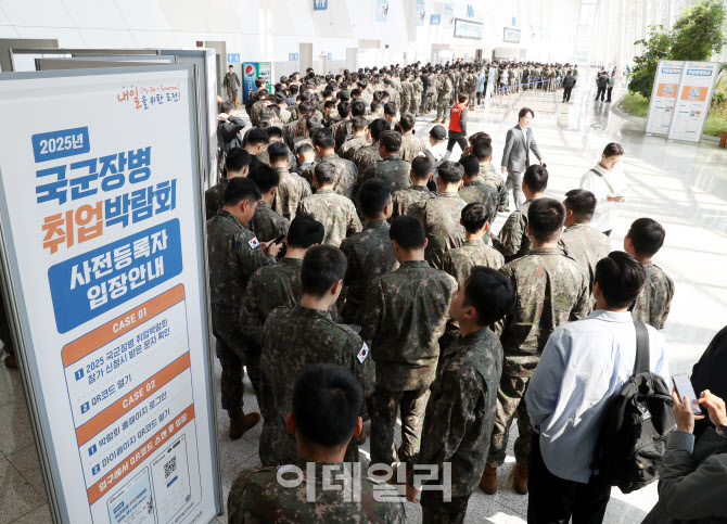 [포토] 취업박람회 입장 행렬