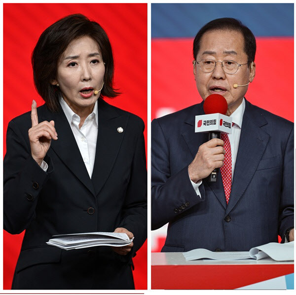 홍준표·나경원, 한목소리 비판...“후보교체 약탈 자폭·내가 알던 국힘 아냐”