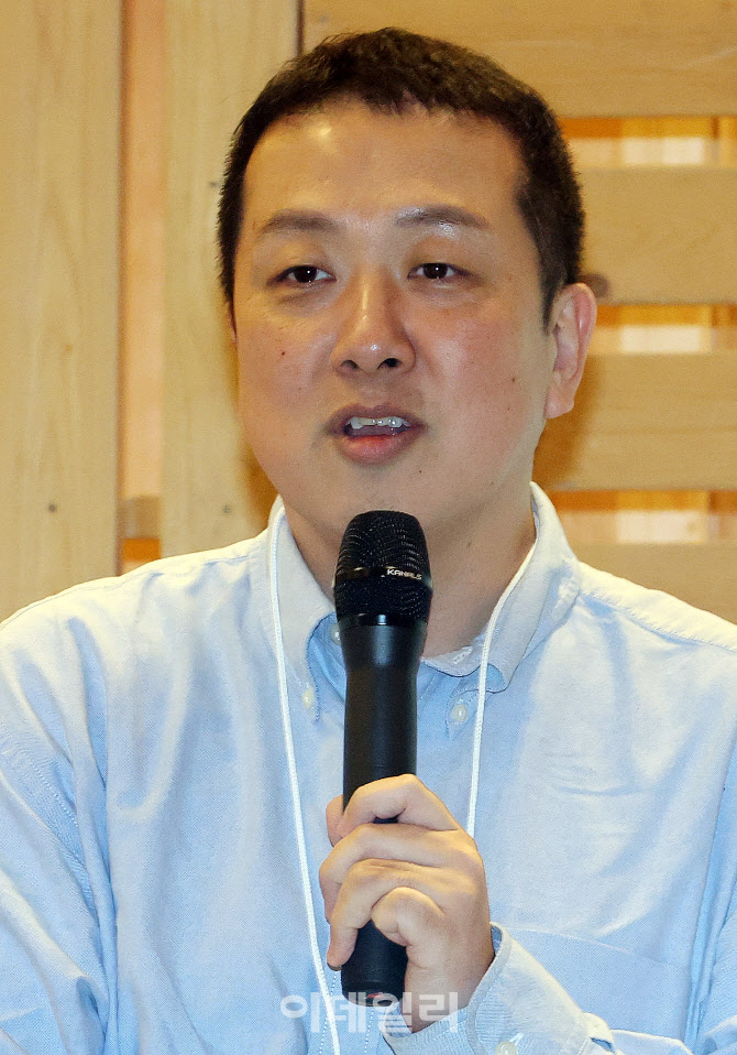 [포토]올댓트래블에서 강연하는 신성철 세시간전 대표