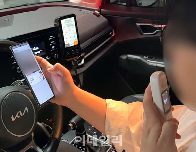스마트라이드 “택시기사 음주측정 앱으로 하세요”