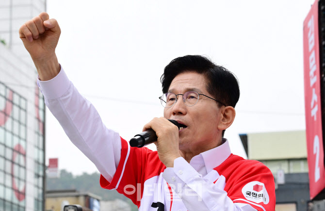 [포토]김문수 국민의힘 대선 후보, 지지 호소