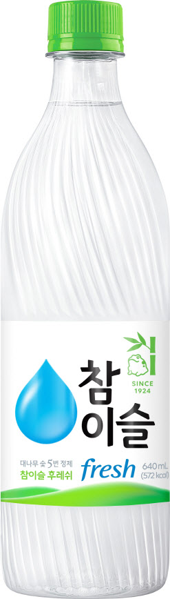 하이트진로, '참이슬 후레쉬' 페트 패키지 새단장
