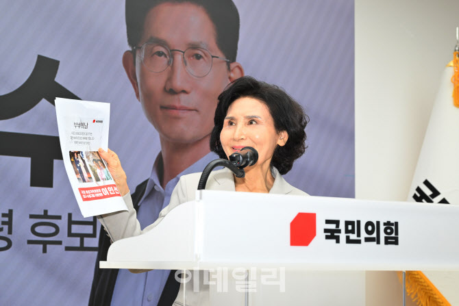 [포토]부부의날 강조하는 설난영 여사