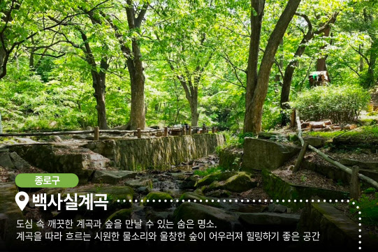서울의 일상 경험할 명소를 찾아라