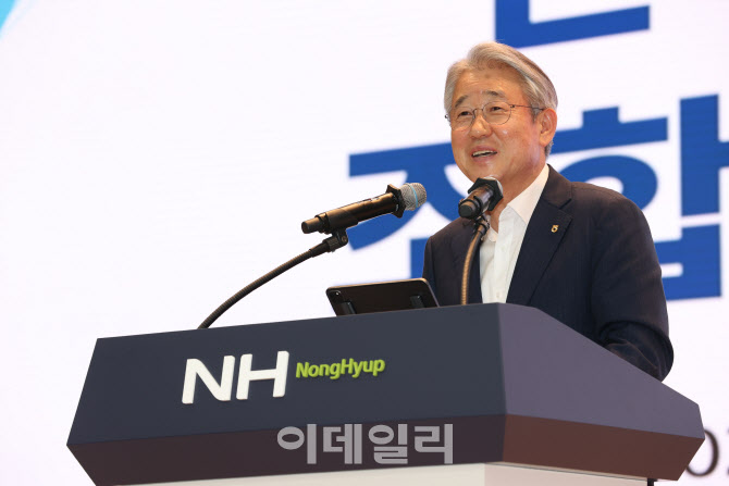 [포토] 전국후계농업경영인조합장협의회 축사하는 강호동 회장