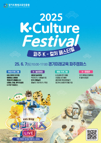 번개맨·뿡뿡이·뚝딱이 총출동 ‘파주 K-컬처 페스티벌’