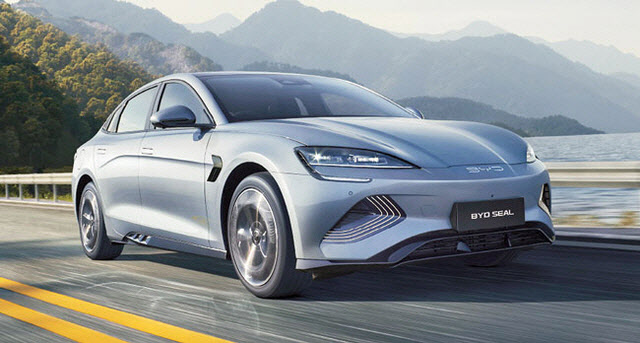 BYD, 중형세단 `씰` 韓 주행거리 인증 완료…3분기 출시 예상