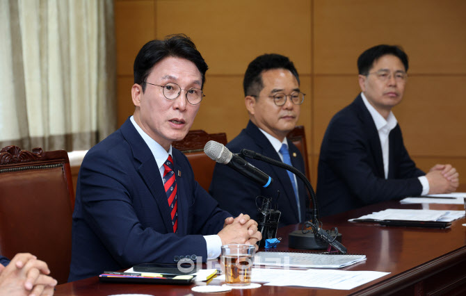 [포토] 김민석 국무총리 후보자, 밥상물가 안정 발언