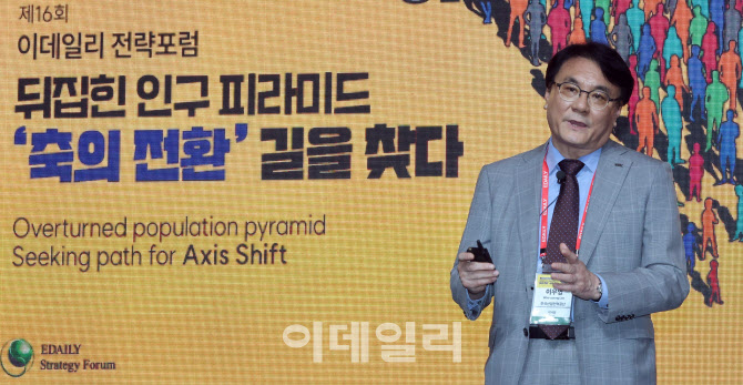 [포토]역피라미드 인구구조 지탱할 성장모델 구축3단계