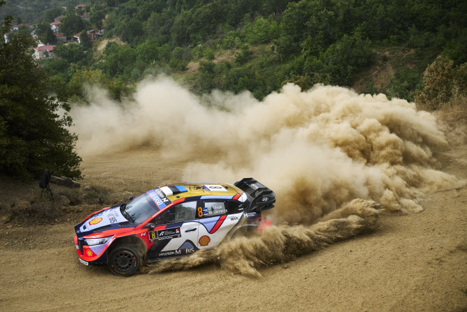 현대차 월드랠리팀, ‘2025 WRC’ 7R서 우승