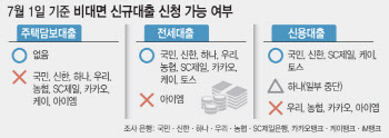 대출한도 줄고…비대면 주담대는 '셧다운'