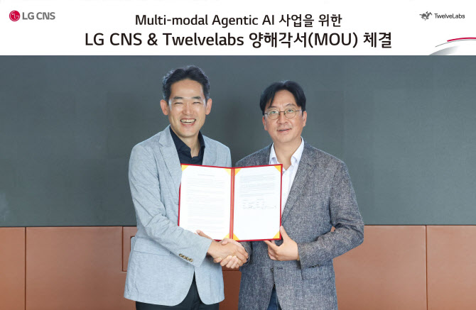 트웰브랩스, LG CNS와 영상 AI 기술 협력…협업 기회 넓힌다