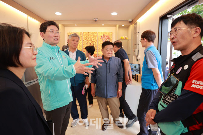 약속 지킨 이상일, 용인시 모든 행정구에 '이동노동자 쉼터' 개소