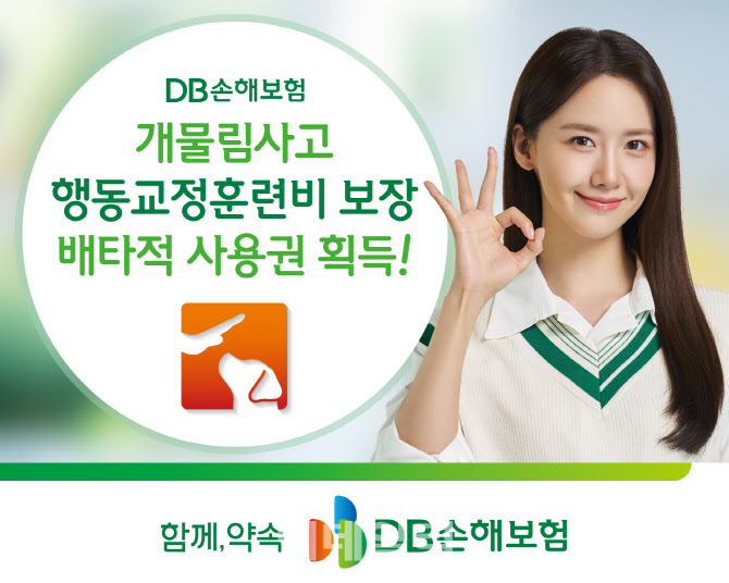 DB손해보험, '개물림사고' 펫보험 9개월 배타적 사용권 획득