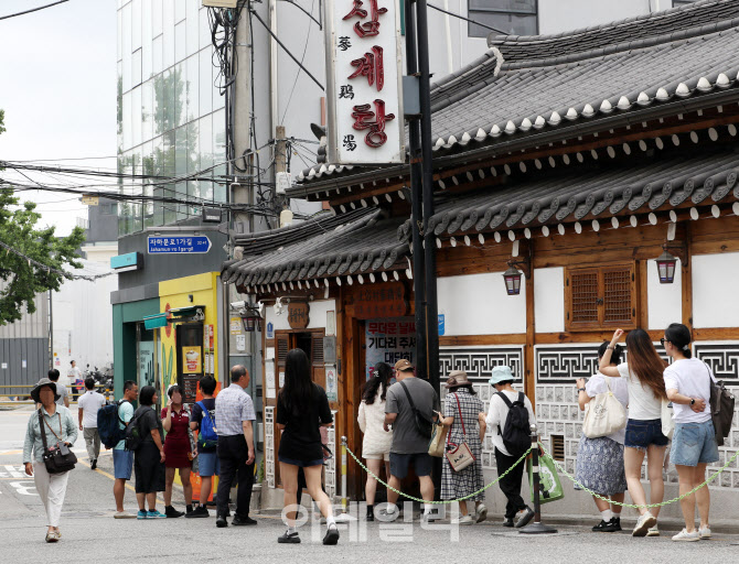 [포토] 삼계탕 평균 가격 1만 8천원