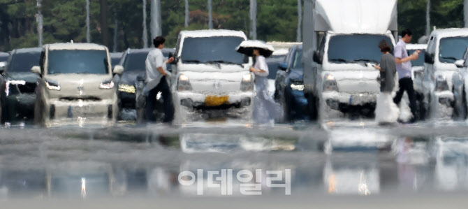 [포토]달아오른 아스팔트