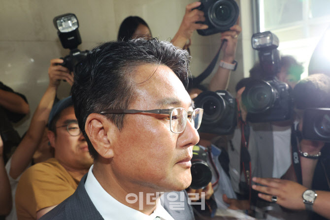 [포토]김태효 전 국가안보실 1차장, 특검 사무실로 이동