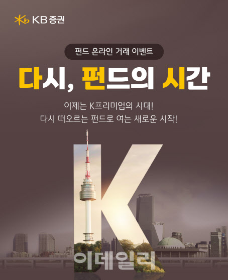 KB證, ‘펀드 온라인 거래 이벤트’ 신청자 1만명 돌파