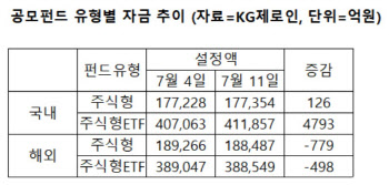‘코스피 5000’ 전망에 서학개미 돌아오나…국내 ETF 매수세