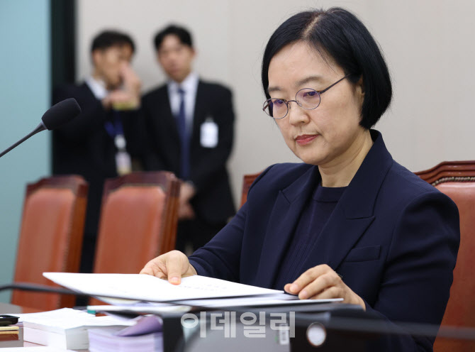 [포토]인사청문회 출석한 한성숙 후보자
