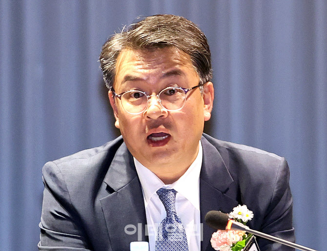 [포토]인사말하는 오기웅 중소기업중앙회 상근부회장