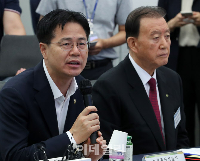 [포토] 물가대책 발언하는 강형석 농식품부 차관