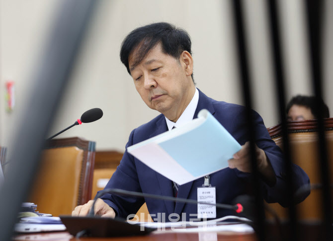[포토]구윤철 경제부총리 후보자, '인사청문회 준비'