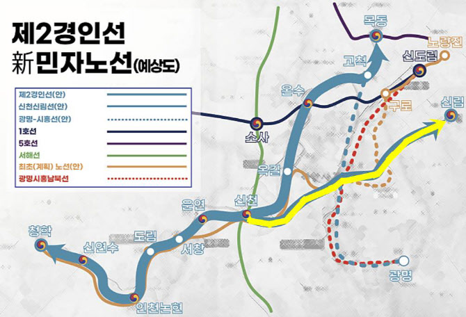 제2경인선 민자 추진 가능할지…내년 상반기 결정 전망