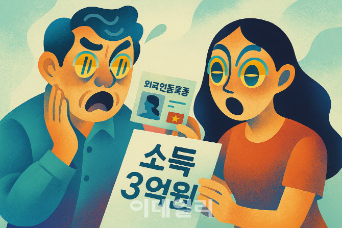 “무직인데 소득이 3억?”…체류 외국인 울리는 `불법 명의도용`